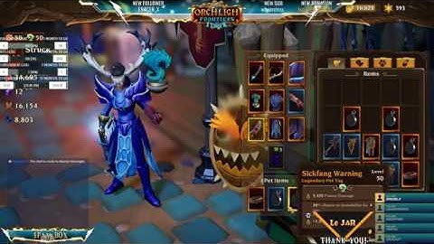 Torchlight Frontiers Alpha 3. Farming on lvl 100 "AoEmaster" (Railmaster) & lvl 100 Dusk Mage.