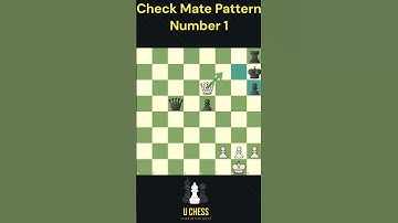 Check Mate Pattern number 1  |#chess #checkmate #chekmatepattern