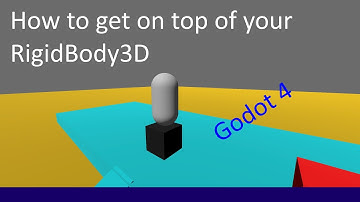 How to get over your rigidbody3D in Godot 4
