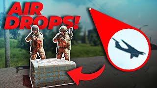 I LOOTED THE FIRST AIRDROP IN TARKOV! - Escape from Tarkov