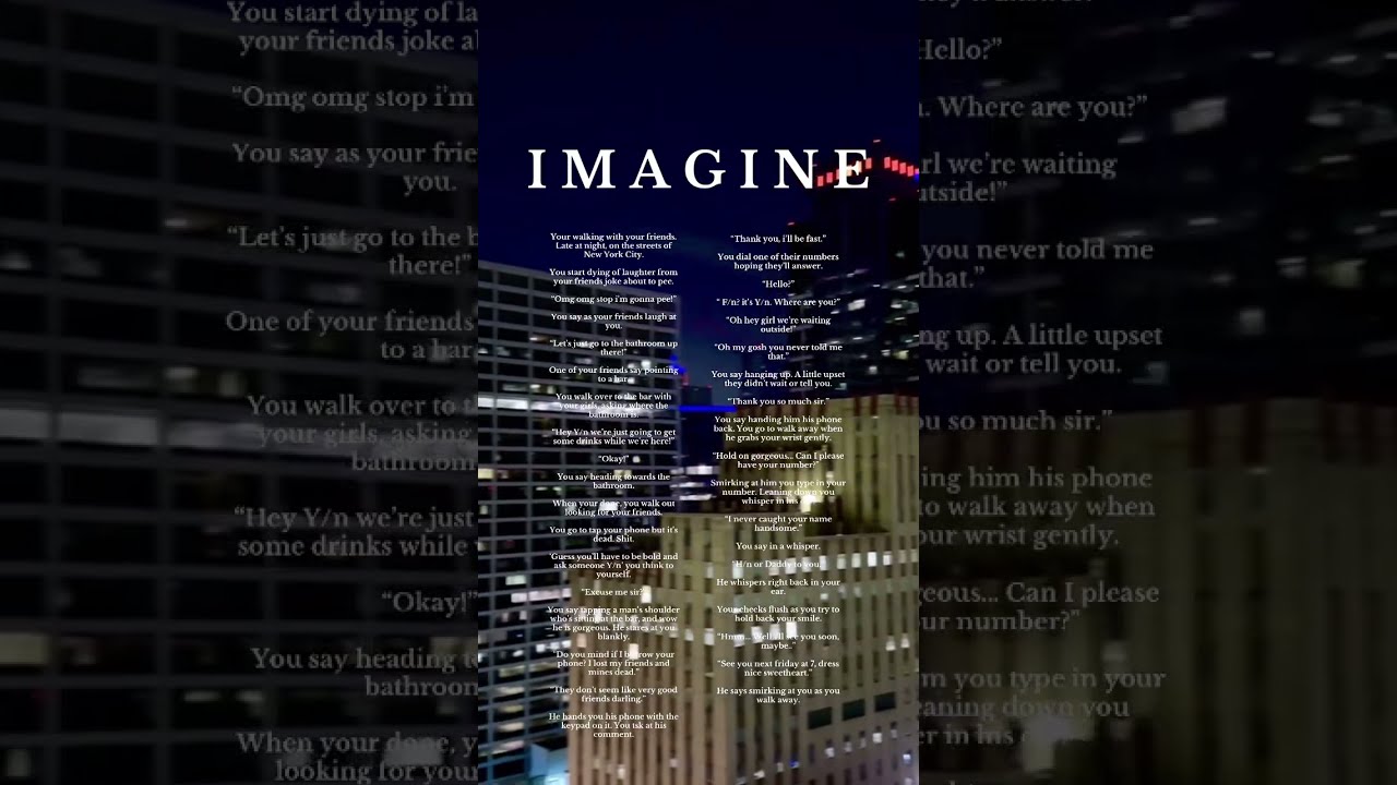 Imagine Scenarios Shorts