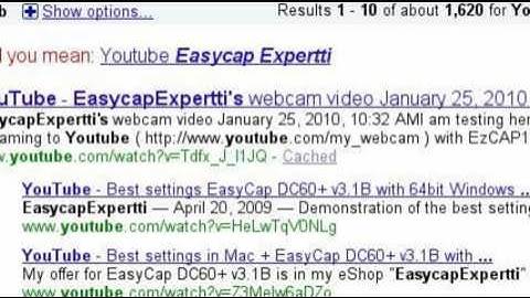 Free EasyCap EzCAP Dazzle drivers. Free Ulead Video Studio 10 download.