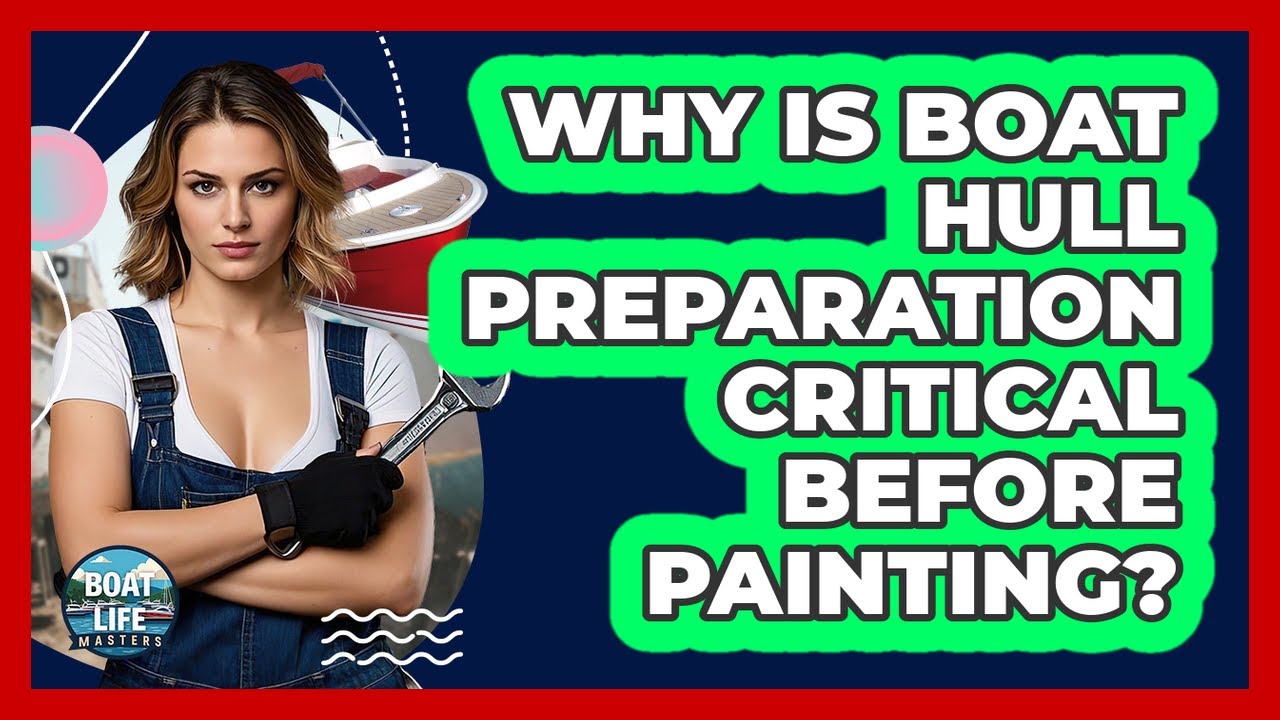 Why Is Boat Hull Preparation Critical Before Painting? - Boat Life Masters