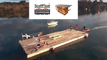ScaffFloat - Pontoons made from scaffolding