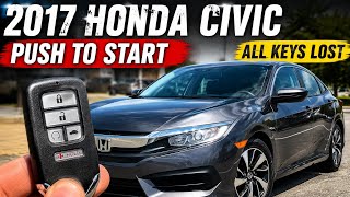🚨 ALL KEYS LOST?! Programming a Honda Civic Push Start Smart Key with the Autel IM508 🔑🔥