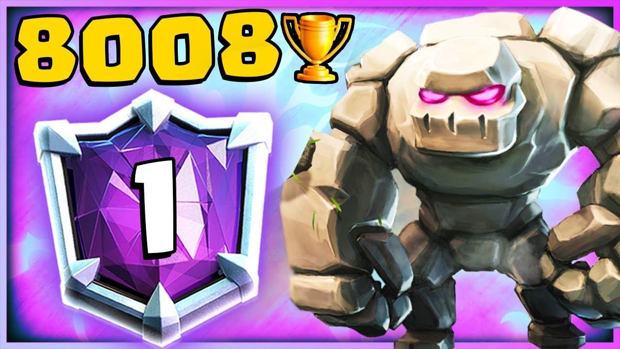 SirTagCR: MOST RELIABLE GOLEM DECK in CLASH ROYALE! - RoyaleAPI