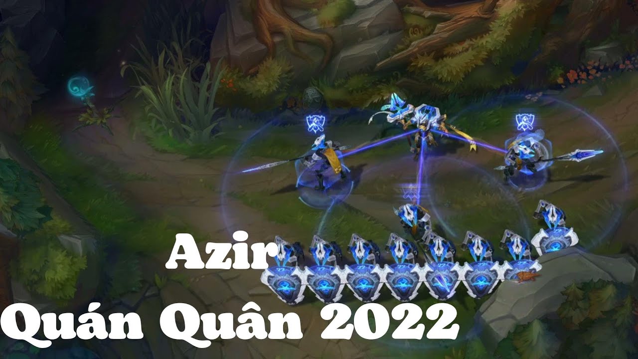 Azir Quán Quân 2022 ( Worlds 2022 Azir ) – Liên Minh Huyền Thoại – Skin Review