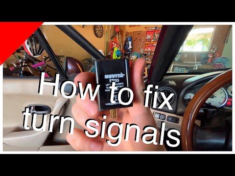 How to replace flasher module in a 2000 Mazda Miata SE