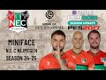 Miniface NEC Nijmegen Season 24-25 For PES 2017 &amp; PES 2021 (Compatible FL 2024)