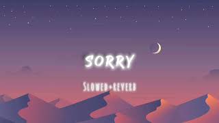 Sorry || Slowed & Reverb Song || Justin Bieber || Slowed & Reverb Station ||