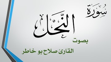 016 سورة النحل .. صلاح بو خاطر .. القرآن هدى للمتقين