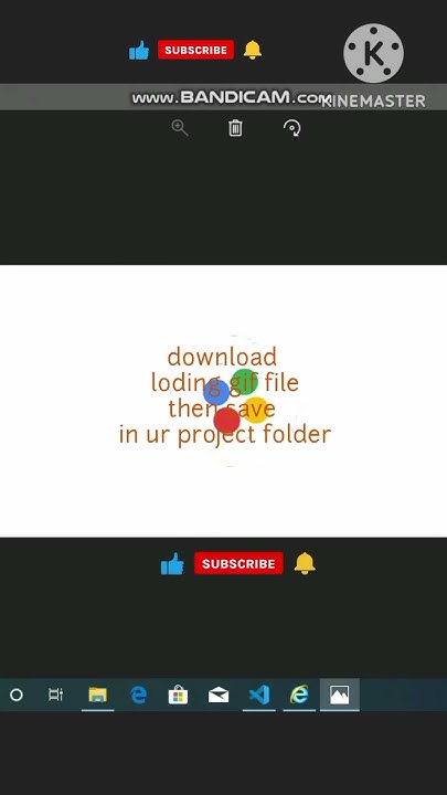 How to add gif file in html - YouTube