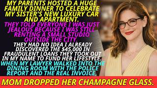 My Parents Forged My Signature For My Sister's $45k Debt—My Lawyer Handed Them The Bill At Dinner