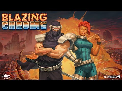 Blazing Chrome - Hidden Characters Trailer