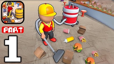 Clean it! - Gameplay Walkthrough Part 1 Tutorial Restaurant Cleaning (iOS,Android)