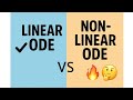 Linear vs Non-Linear ODE | Full Concept & Examples #youtube #shorts #linear #nonlinear #odee #maths