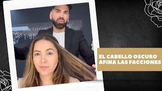 DARK HAIR REFINES FEATURES