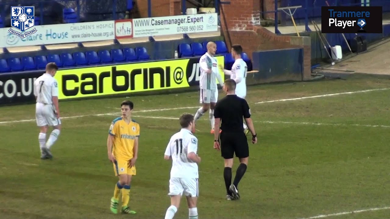 GOAL: Cheshire Senior Cup - Tranmere v Chester
