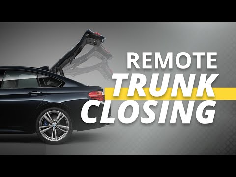 Remote Trunk Closing - How To Use?