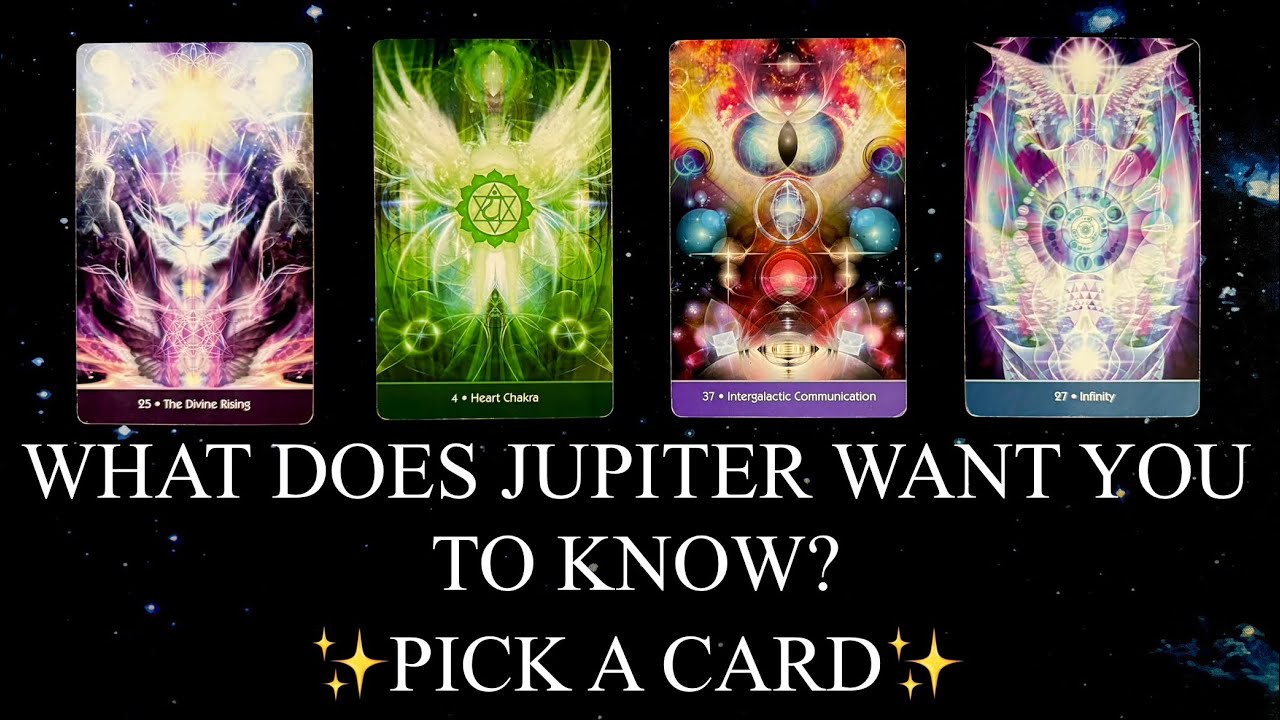 PICK A CARD | 🎖️WHAT DOES JUPITER WANT YOU TO KNOW RIGHT NOW?✨