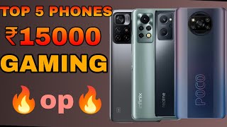 Top 5 Best Phones Under 15000 | Jun 2022 | Latest Updated List ! | Live noob