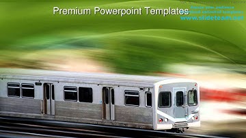 Speed Train Travel PowerPoint Templates Themes And Backgrounds ppt themes
