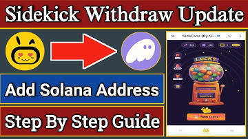 Sidekick Airdrop | How to claim sidefans | Sidekick Add Solana Address | SideFans claim Full Process