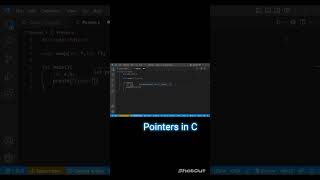 Swap Two values using pointer in C🤔||#clanguage#coding