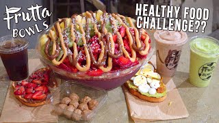 The Healthiest Food Challenge I've Ever Done!!