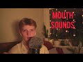 Asmr  mouth sounds  fluffy mic cover100 sleep