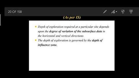 Unit I/ Foundation Engineering- Boreholes depth and number
