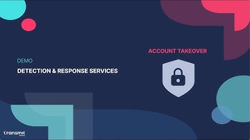 Transmit Security Detection and Response Services (DRS) Demo