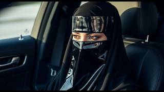 Golden Hour Niqab Dreams ✨ | Aesthetic Arabic Cinematic Drive in Soft Light | Hijab Cinematics screenshot 2
