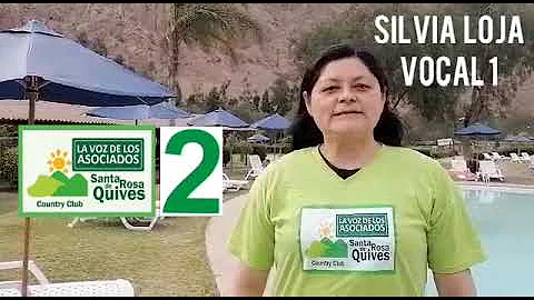 SILVIA LOJA -  Candidata a Vocal 1 por la LISTA 2 ...
