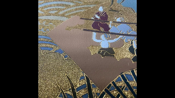 TWO 10 Textile of the Month Moriage Kinsai Yuuzen