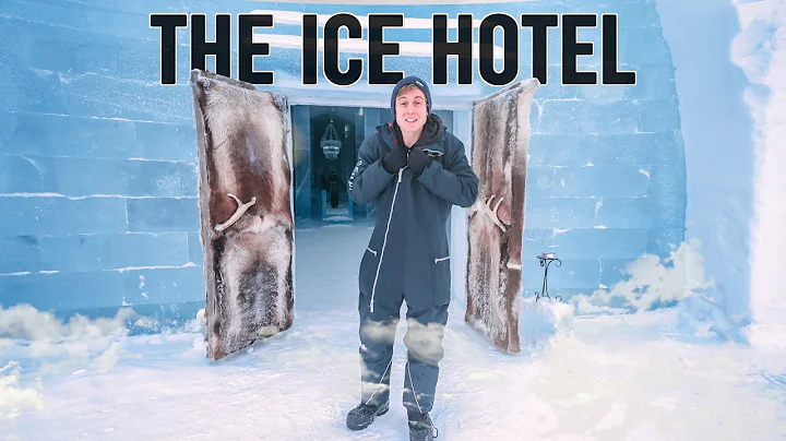 Sleeping in a HOTEL made of ICE! (Arctic Sweden)
