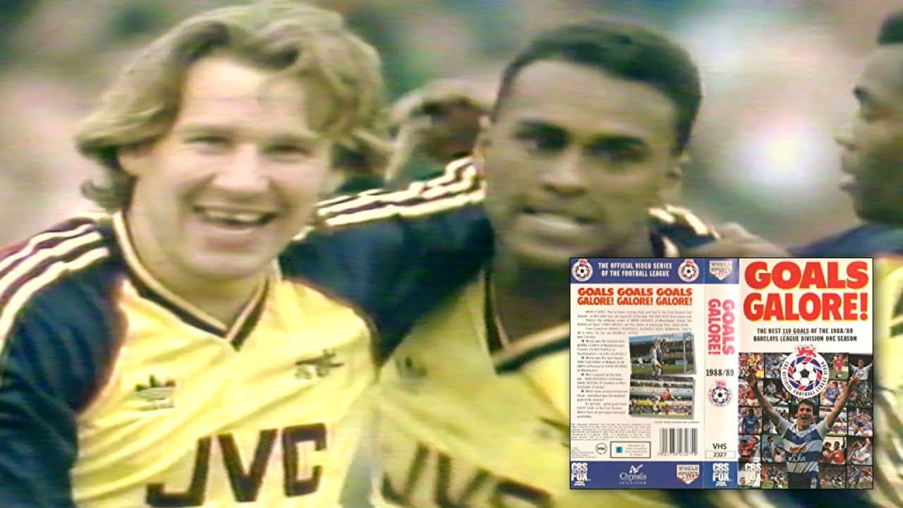 Goals Galore VHS 198889 110 Great Goals from the Season YouTube