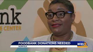 Foodbank of Southeastern Virginia and Eastern Shore in need of donations as year ends