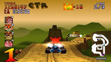 Crash Team Racing (NTSC) 101% Walkthrough - Part 30 - Papu