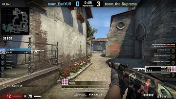 1v4 ace clutch on inferno (faceit, 12/6/21)