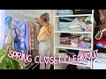 EXTREME CLOSET CLEANOUT 2022 *spring cleaning, decluttering & organizing*