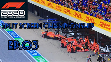 F1 2020 SPLIT-SCREEN CHAMPIONSHIP Ep.03 SELF DESTRUCT!