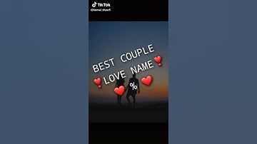 Thumbnail of Love percentage, match it with yur and yur partners name first alphabet