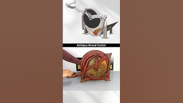 Antique Bread Cutter - Old is Gold 🥇#caddesigner #antique #3d #working #prototype
