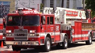 LAFD Light Force 95 Responding