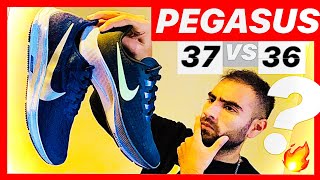 Nike PEGASUS 37 vs PEGASUS 36 🔥 Review ESPAÑOL