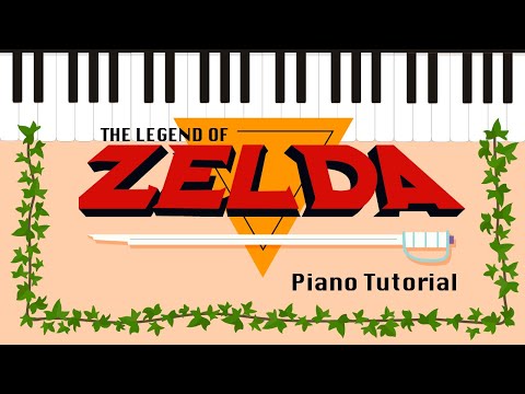 How to play The Legend of Zelda on Piano - Hoffman Academy Easy Piano Tutorial