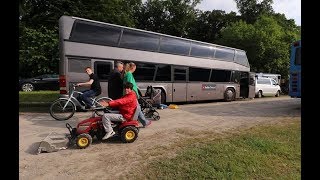 Double Decker RV  meeting SchiederSee 2018 (inside 7 more bus conversions)