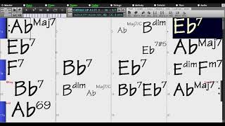 BACKING TRACK - CUDDLE UP A LITTLE CLOSER, LOVEY MINE (Karl Hoschna, Otto Harbach) Ab 90 BPM SWING
