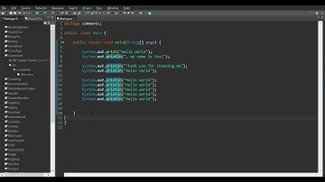 eclipse workspace   Comments src comments Main java   Eclipse IDE 01 Aug 2025 12 30 37